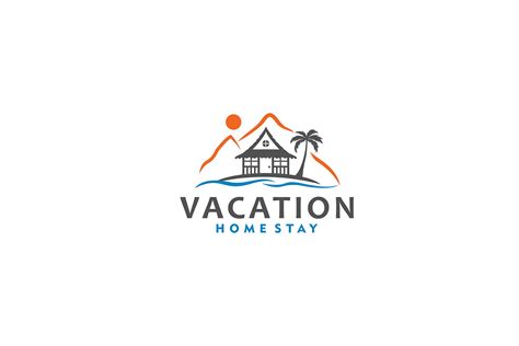 Logo Design For Vacation Property Templates And Themes ~ Creative Market
