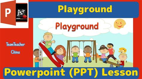 Playground Tefl Powerpoint Lesson Plan Classroom Ppt Games Youtube