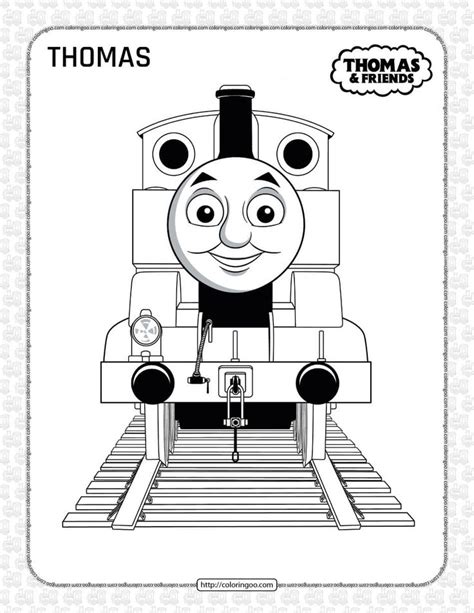 Printables Thomas And Friends Coloring Page Thomas And Friends Train