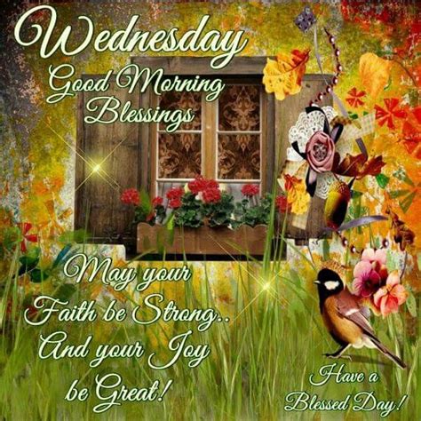 Wednesday Good Morning Blessings Pictures Photos And Images For
