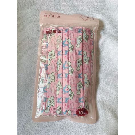 My Melody Cinnamoroll Kuromi And Doraemon Face Mask Shopee Philippines
