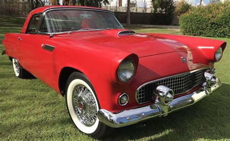 400pm Saturday Feature 1955 Ford Thunderbird T Bird Convertible