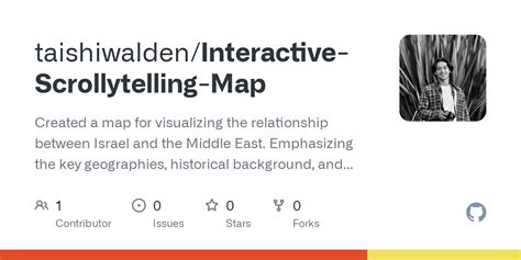 Github Taishiwaldeninteractive Scrollytelling Map Created A Map For