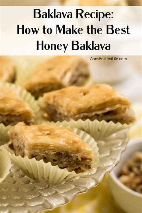 Baklava Recipe How To Make The Best Honey Baklava This Easy Step By