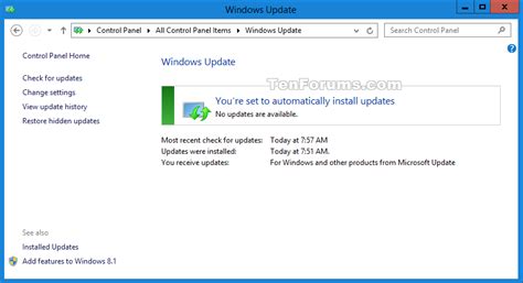 Upgrade To Windows 10 Update Enable Or Disable In Windows 7 Or 81