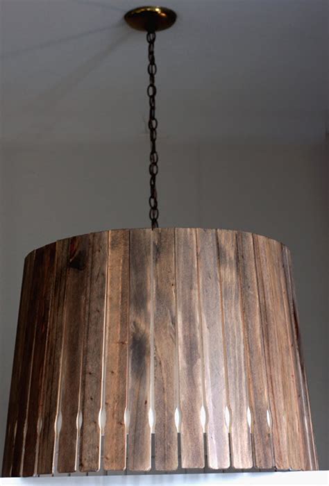 This Lamp Shade Went From Regular To Rustic Chic With One Quick Diy
