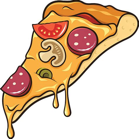 Cartoon Slice Of Pizza Illustrations Royalty Free Vector Graphics