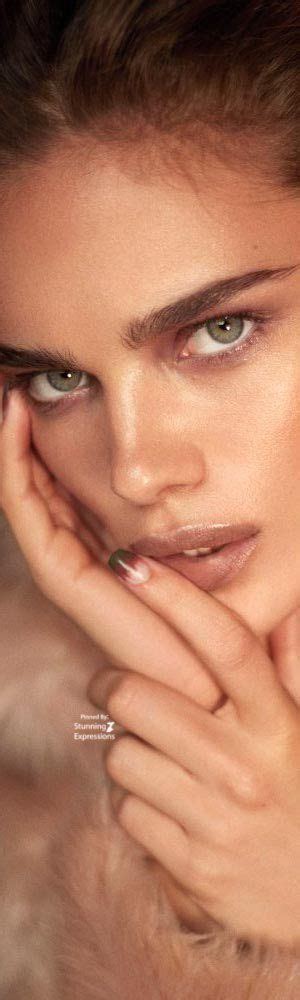 Jena Goldsack By Greg Swales Nostril Hoop Ring Nose Ring Vogue Brazil Glamour Shots Teigen