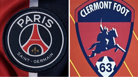 PSG vs Clermont Foot  Ligue 1 TV channel, team news, lineups