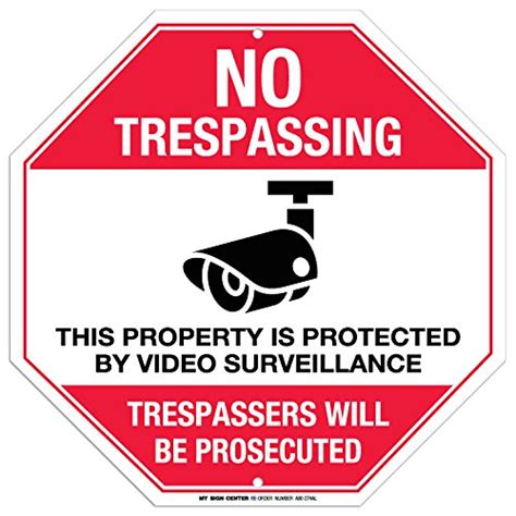 best signage no trespassing to buy in 2020 sideror reviews