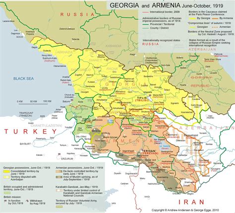 Political Map Of The Caucasus Region United States Map