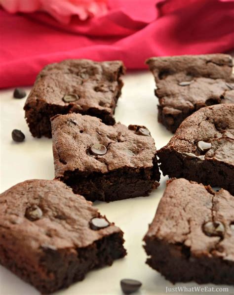 Healthy Fudgy Brownies Gluten Free Vegan Refined Sugar Free