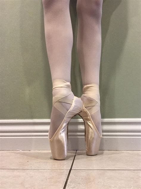 First Pair Of Pointe Shoes Rballet