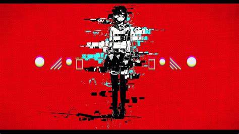 Glitch Anime Desktop Wallpaper Free Anime Live Animated Wallpapers