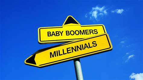 The Millennials Vs Baby Boomers Generation Gap Is Not All Quite What It