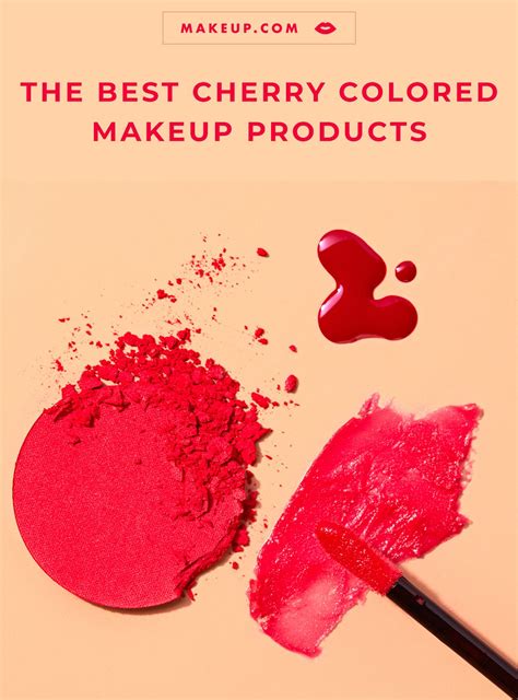 The Best Cherry Colored Makeup Products By Loréal Monochromatic Makeup Makeup