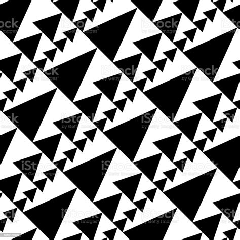 Seamless Triangle Pattern Stock Illustration Download Image Now