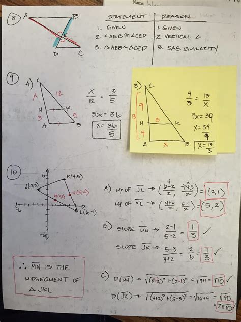 People are now accustomed to using the net in gadgets to view image and video information for inspiration, and according to the title of this article i will discuss about go formative answer key geometry. Honors Geometry - Vintage High School: Chapter 7 Practice test