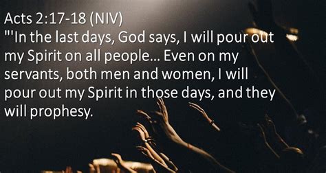Acts 217 I Will Pour Out My Spirit Listen To Dramatized Or Read