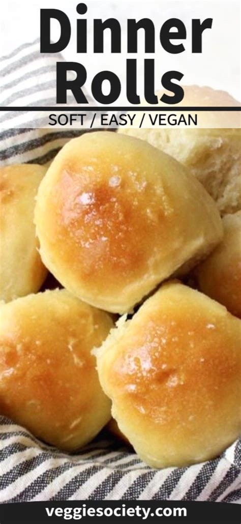 Go ahead and browse through. Best ever light and fluffy Vegan Dinner Rolls recipe ...