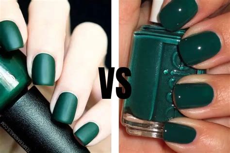 Forest Green Nails How To Wear This Deep Shade According To The Latest