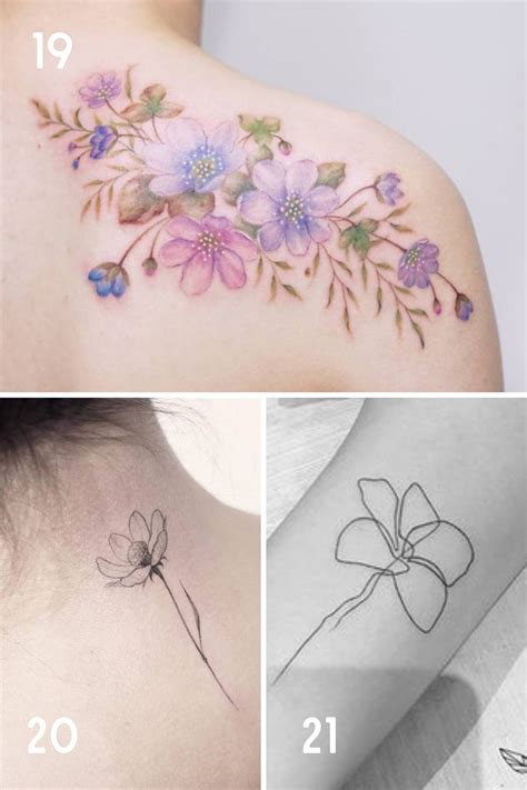 October Birth Flower Tattoo Ideas {Marigolds + Cosmos} - Tattoo Glee