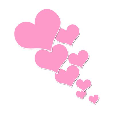 Pink Color Heart Clip Art Pink Heart Png Download Free Transparent Pink Png