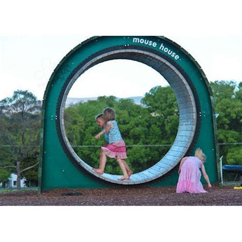 Park Einzelne Spielplatzgeräte Tunnel Ausrüstung Im Freien Für Kinder