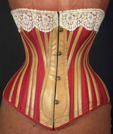 Corsets And Bustles From 1880 90 The Move From Over Structured Opulence To The Healthy Corset