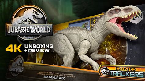 New Jurassic World Camouflage N Battle Indominus Rex Toy Unboxing