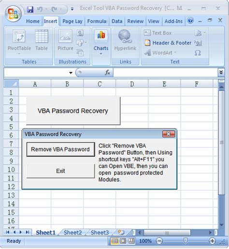 Download Excel Tool Vba Password Recovery