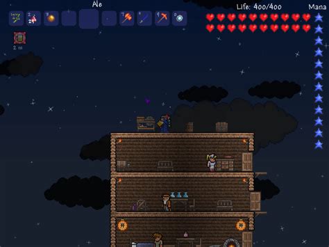 The fee depends on how many blocks you chopped in the. Terraria 1.0.6.1 Changes: Check out the new super fun ...