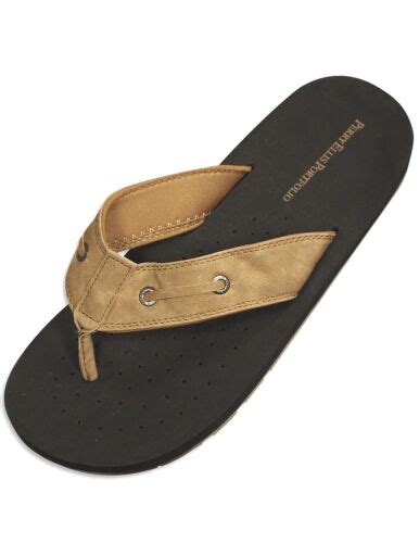Perry Ellis Portfolio Mens Flip Flops Thong Beach Slide Sandals Shoe Ebay