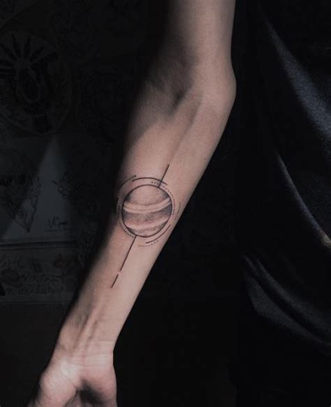 50 Best Planet Tattoos For Men 2020 Space Galaxy Universe