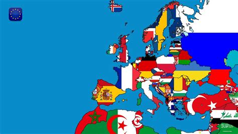 Map Europe Countries Sea Flag Wallpapers Hd Desktop And Mobile