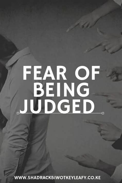 tired of being judged quotes