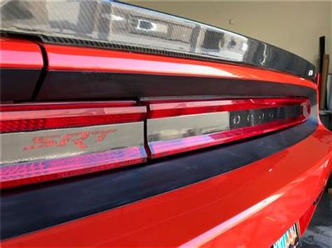 These c7 corvette tail light blackout covers give your corvette's rear end a real sleek look. Dodge Challenger SRT Rear Tail Lights Black Out With "SRT" Fits 2008-14 Models | eBay