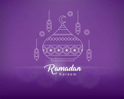 Carte De Voeux Ramadan Kareem Conception Islamique Ramadan Kareem Avec