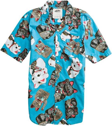 Sphynx, cornish rex, abyssin, siamese, bengal and donskoy. hawaiian shirt with a money cat design! :DDDD | Mens ...