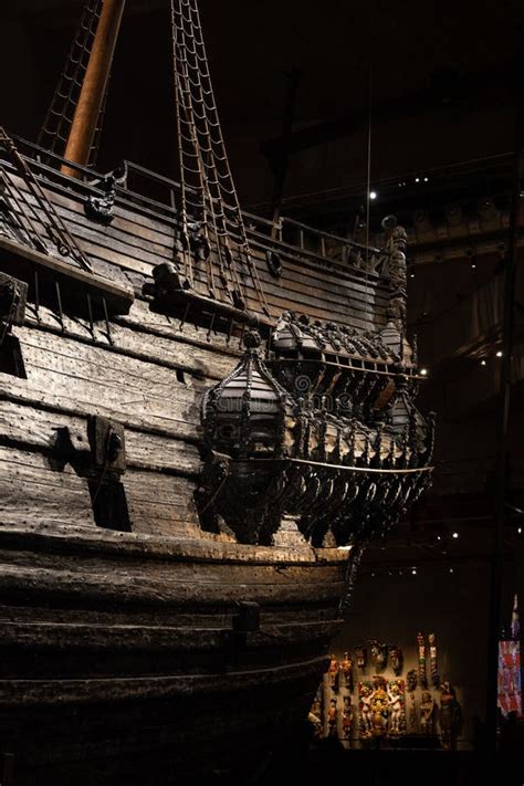 The Magnificent Wooden Vasa Warship Salvaged From The Sea And Displayed