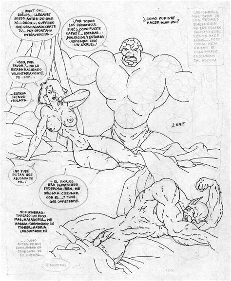 Early Sue Storm And Superskrull Layout By Ksennin Hentai Foundry