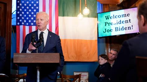 Biden In Ireland Gaffe About Black And Tans Makes Waves In England