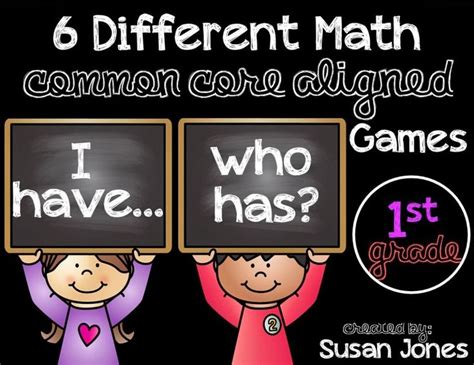 I Have Who Has Math Games And Look What I Bought Susan Jones Math Games Math First