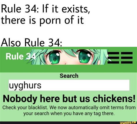 Rule If It Exists There Is Porn Of It Also Rule Rule Search Uyghurs Nobody Here But