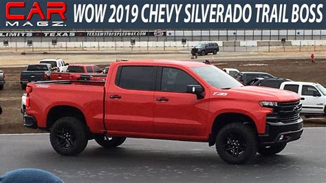 New 2019 Chevy Silverado Trail Boss Trim Specs And Price Youtube
