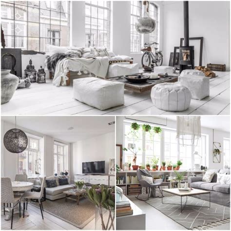 The use of straight lines and minimal, modern furniture mixed with cozy elements like plush area rugs and throw blankets helps. Scandinavian interior design style - cozy and warm home - Virily