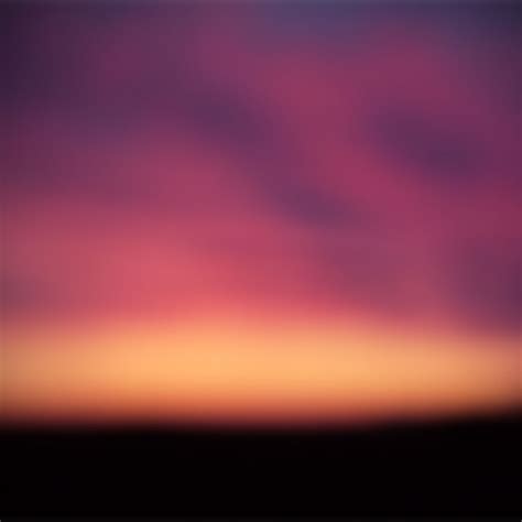 Blurry Purple Sunset Ipad Wallpaper