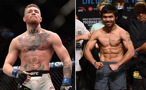 manny pacquiao challenges conor mcgregor to real boxing match in 2018 maxim