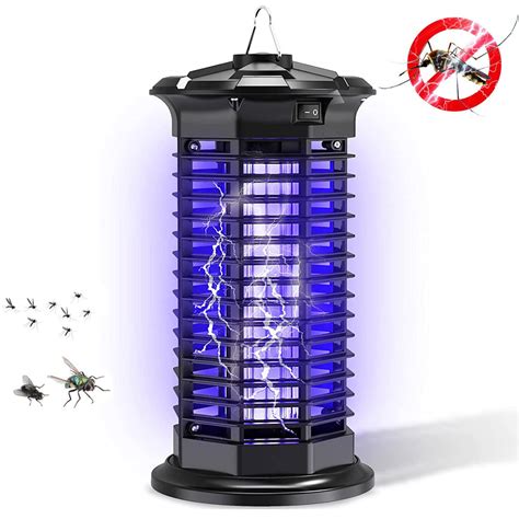 Bug Zapper Electric Mosquito Zappers Killer Insect Fly Trap Waterproof
