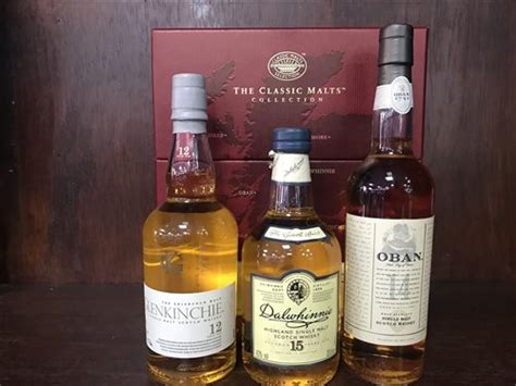 Lot 36 The Classic Malts Collection 20cl Set